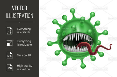 Cartoon Virus