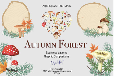 Autumn Forest Clipart