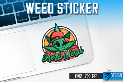Weed Stickers Sublimation | Marijuana PNG | Happy Design