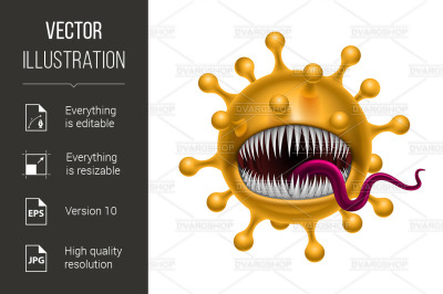 Cartoon Virus