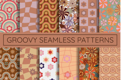 Groovy seamless patterns