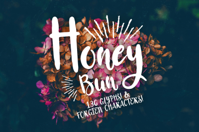 Honey Bun - Typeface