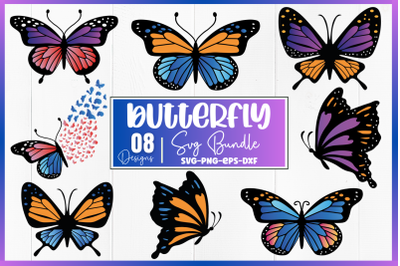 Butterfly Clipart Sticker Bundle, Butterfly Sticker bundle, Butterfly