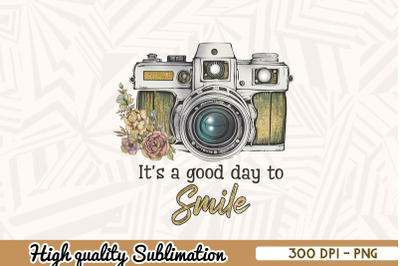 It&#039;s a good day to smile Vintage Camera