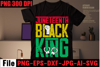 Juneteenth Black King T-shirt Design,history shirt designs black histo