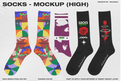 Socks - Mockup (High)