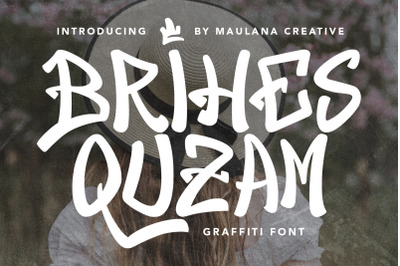 Brihes Quzam Graffiti Display Font