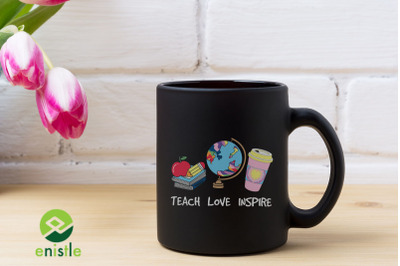Thank you Teacher Teach Love Inspire