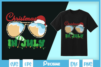 Santa Hat Sunglasses Christmas in July