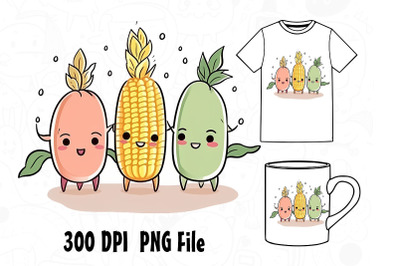 Vegetable Doodle Clipart 07