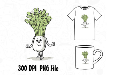 Vegetable Doodle Clipart 10