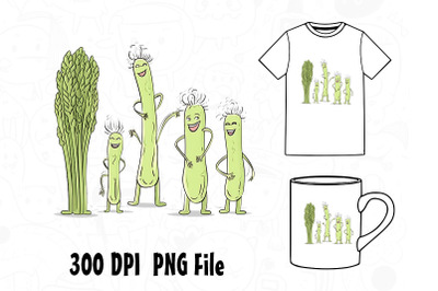 Vegetable Doodle Clipart 01