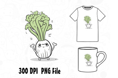 Vegetable Doodle Clipart 10