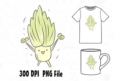 Vegetable Doodle Clipart 01