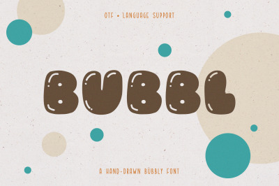 Bubbl Font