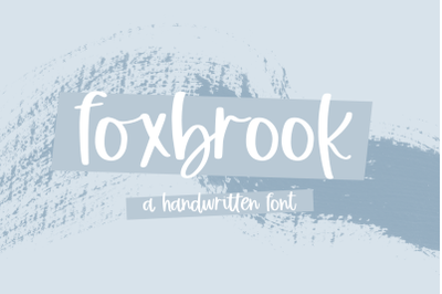 Foxbrook Handwriting Font