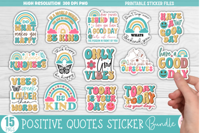 positive quotes Sticker Bundle