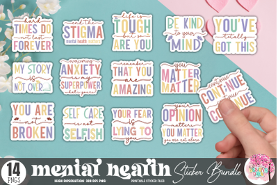 Mental Health Sticker Bundle