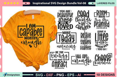 Inspirational SVG Design Bundle Vol-08