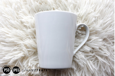 Fluffy Fabric Mug Mockup Design | Coffee Cup Mockup