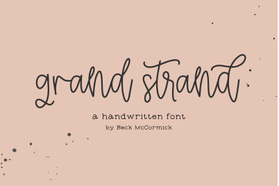 Grand Strand Script
