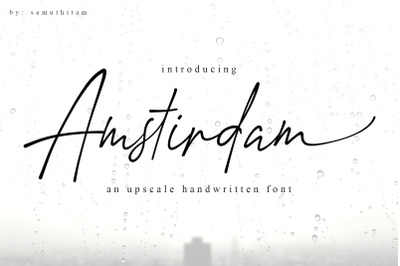 Amstirdam - Handwritten Fonts
