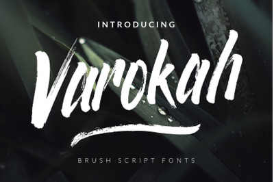 Varokah - Brush Script Fonts
