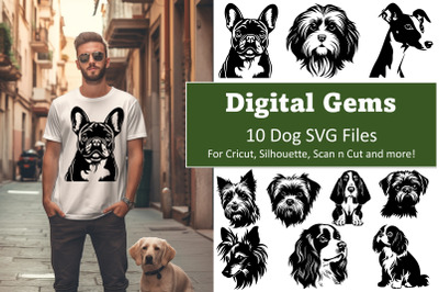 Pawfect Canine SVG Collection: Playful and Versatile Dogs 2