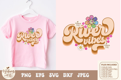 River Vibes png svg&2C; sublimation design download&2C; Summer png design