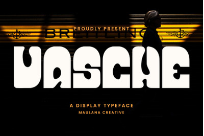 Vasche Decorative Display Font