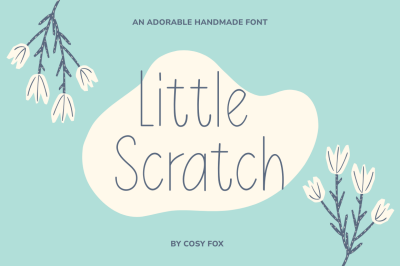 Little Scratch Thin Font