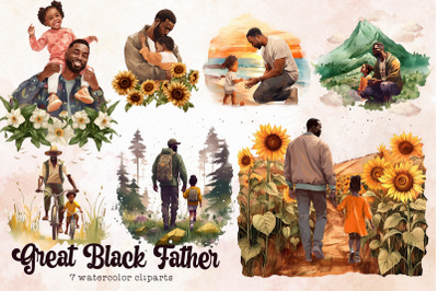 Great Black Father Sublimation