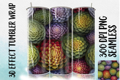 3D Victoria Amazonica Tumbler Wrap 1