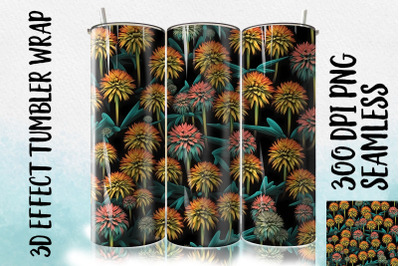 3D Pachypodium Tumbler Wrap 1