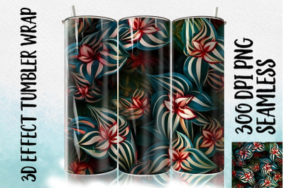 3D Maranta Tumbler Wrap 1