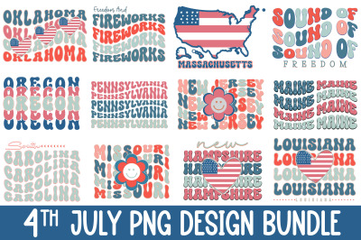 4th July PNG Bundle