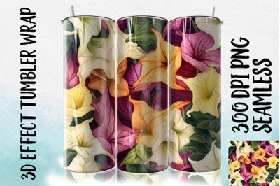 3D Angel&#039;s Trumpet Tumbler Wrap 1