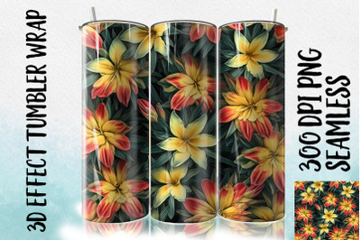 3D Pachypodium Tumbler Wrap 2