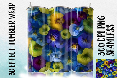 3D Clitoria Tumbler Wrap 2