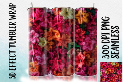 3D Azalea Tumbler Wrap 2