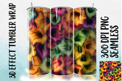 3D Angel&#039;s Trumpet Tumbler Wrap 2