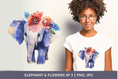 Elephant sublimation, printable design