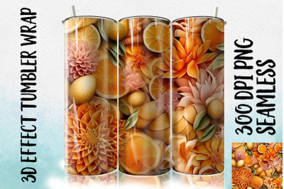 3D Ginger Tumbler Wrap 3