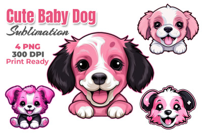 Cute Baby Dog Sublimation