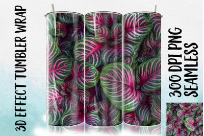 3D Maranta Tumbler Wrap