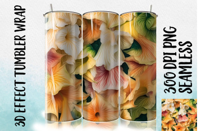 3D Angel&#039;s Trumpet Tumbler Wrap