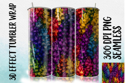 3D Snapdragon Tumbler Wrap 1