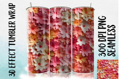 3D Sakura Tumbler Wrap 1