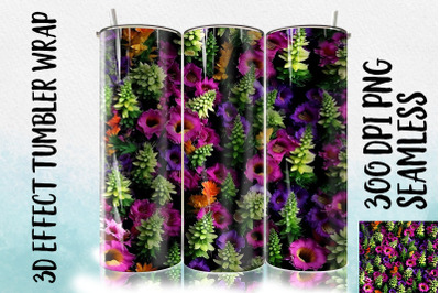 3D Foxglove Tumbler Wrap 1