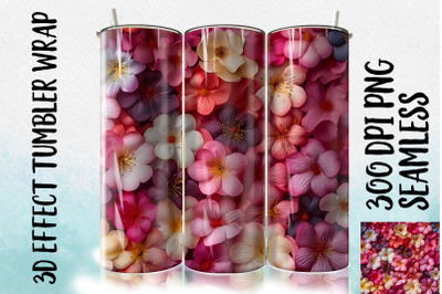 3D Sakura Tumbler Wrap 2